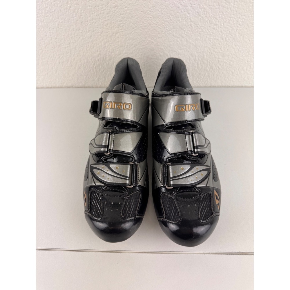 Giro Espada Road Bike Cycling Shoes Black Silver EU 41‎ US Womens 9